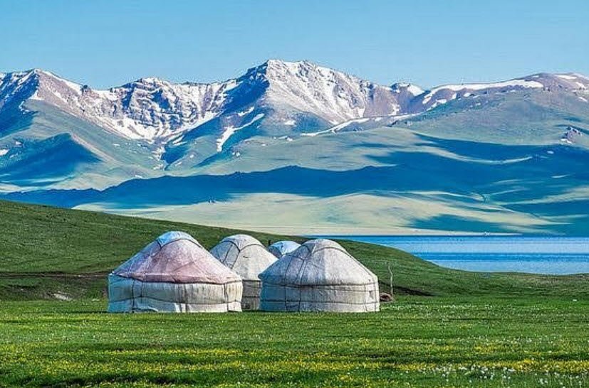 Song Kol Lake, Naryn Region, Kyrgyzstan
